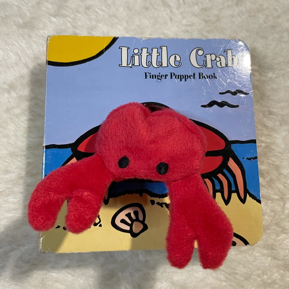 Little Crab Finger Puppet Book